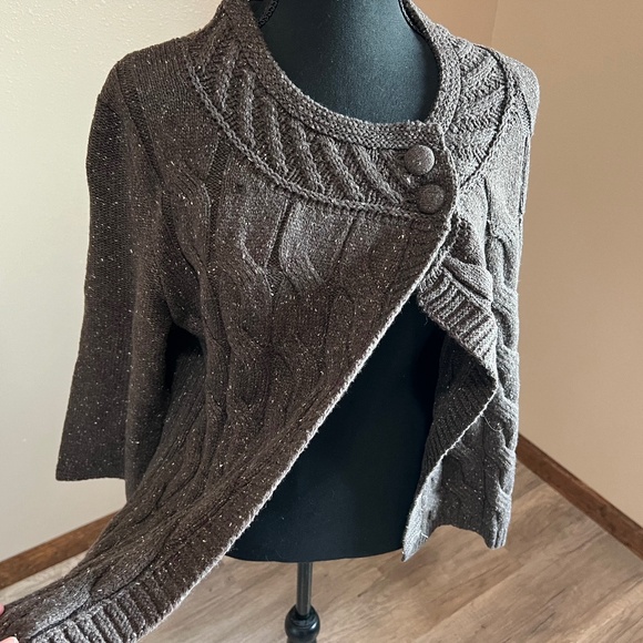 CROFT & BARROW Side Open Sweater NWT (Size Large) - Picture 4 of 16